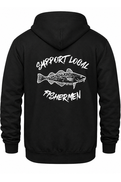 Old Buoy Hoodie - Cod Support Local Fishermen Hoodie