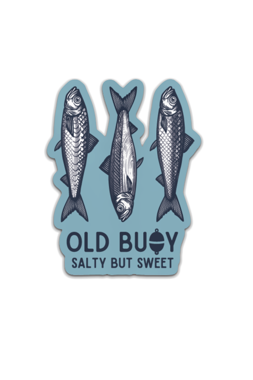 Old Buoy Sticker - Salty but Sweet