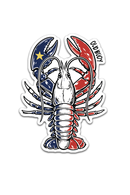 Old Buoy Sticker - SLF Acadian Lobster